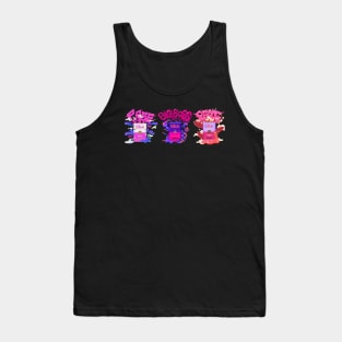 Dope tomato soup with free colorful spirit illustration Tank Top